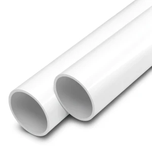 مواسير UPVC ضغط 16 بار قطر خارجي 90 مم سمك 6.7 مم لون أبيض