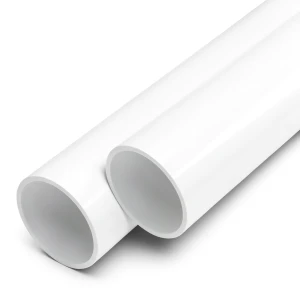 مواسير UPVC ضغط اسمي 8.6 بار مقاس 2 إنش سمك 1.9 مم لون أبيض