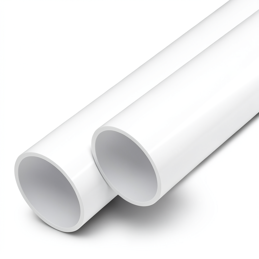 UPVC Pipes Nominal Pressure 8.6 Bar Size 3 inch Thickness 2.7 mm White