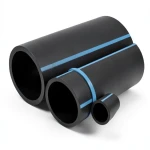 أنبوب HDPE ضغط 16 بار قطر خارجي 280 مم سمك 20.8 مم لون أسود