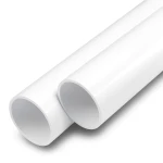 UPVC Pipes Nominal Pressure 8.6 Bar Size 6 Inch Thickness 5.2 mm White