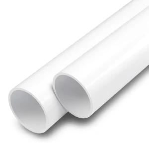 مواسير UPVC ضغط اسمي 8.6 بار مقاس 6 إنش سمك 5.2 مم لون أبيض