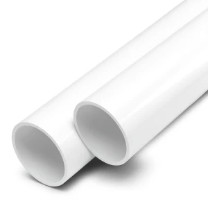 مواسير UPVC ضغط اسمي 8.6 بار مقاس 8 إنش سمك 6.7 مم لون أبيض