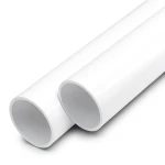 UPVC Pipes Nominal Pressure 11 Bar Size 1 Inch Thickness 1.5 mm White