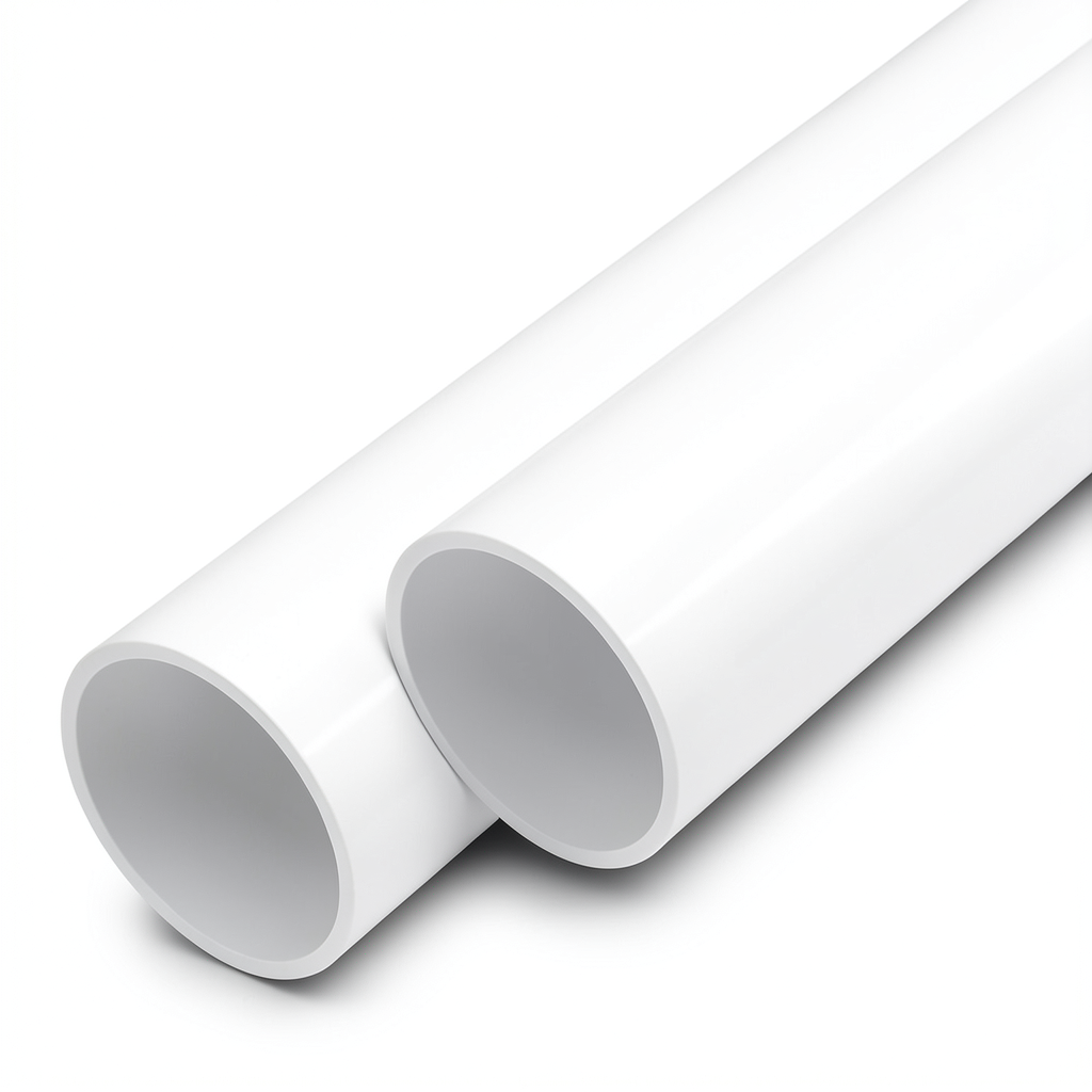 UPVC Pipes Nominal Pressure 11 Bar Size 1 Inch Thickness 1.5 mm White