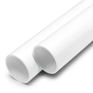 أنابيب UPVC ضغط اسمي 11 بار مقاس 1/4 1 إنش سمك 1.6 مم لون أبيض