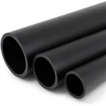 أنابيب HDPE الوطني ضغط 6 بار قطر خارجي 225 مم سمك 5.5 مم لون أسود