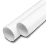 أنابيب UPVC ضغط اسمي 11 بار مقاس 3 إنش سمك 3.4 مم لون أبيض
