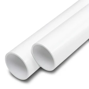 أنابيب UPVC ضغط اسمي 11 بار مقاس 3 إنش سمك 3.4 مم لون أبيض
