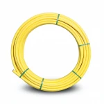 HDPE Coil Pipe  PN 4.8 Bar [PE 80] OD 50 mm Thickness 2.9 mm Color Yellow | Almona Factory