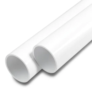 أنابيب UPVC ضغط اسمي 11 بار مقاس 6 إنش سمك 6.5 مم لون أبيض