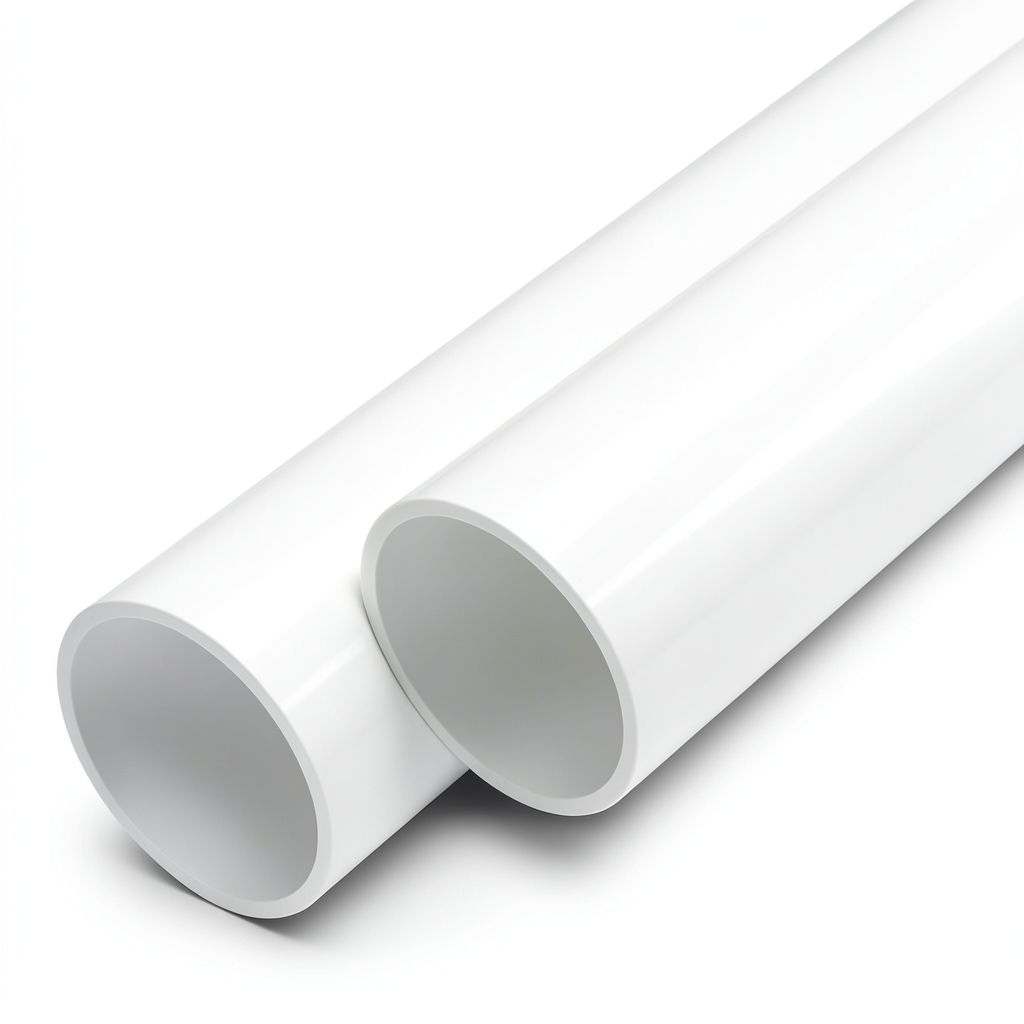 UPVC Pipes Nominal Pressure 13.8 Bar Size 1 inch Thickness 1.6 mm White