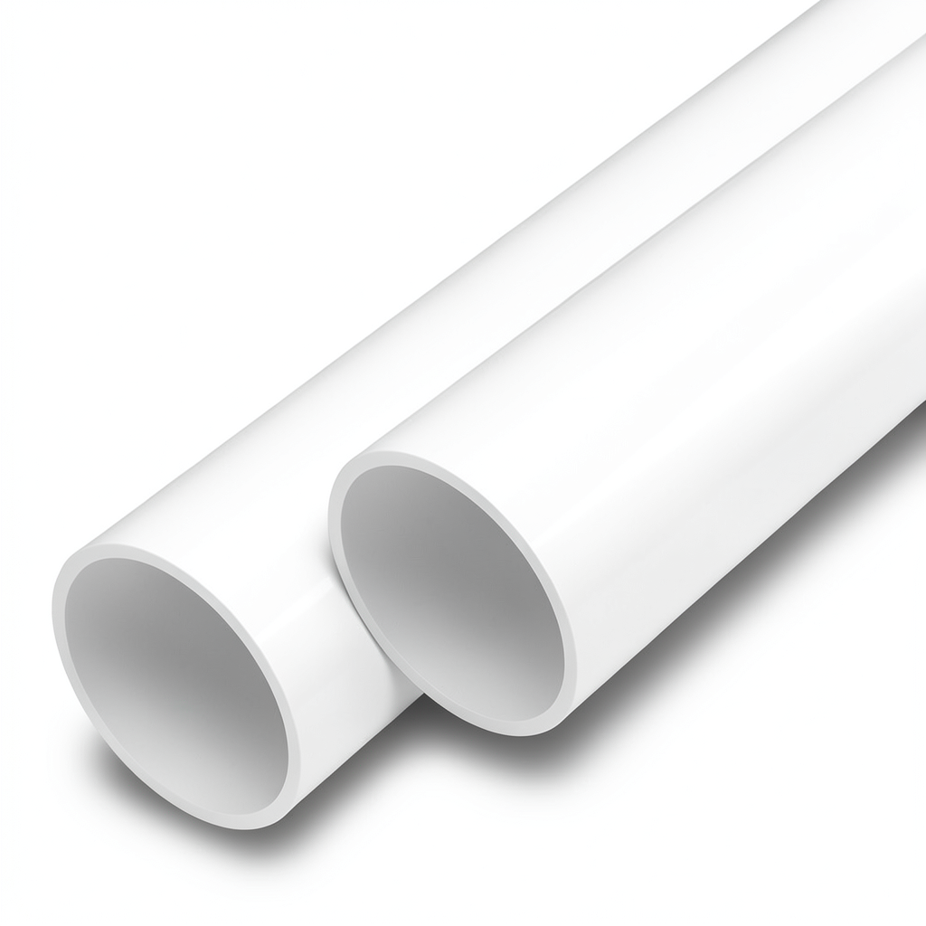 UPVC Pipes 20 Bar Pressure 110 mm Diameter 8.1 mm Thickness White