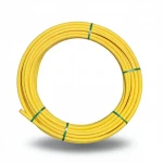 HDPE Plastic Coil Pipe  PN 4.8 Bar [PE 80] Outside Diameter 110 mm Thickness 6.3 mm Color Yellow | Almona Factory
