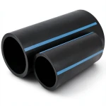 مواسير HDPE الوطني ضغط 16 بار قطر خارجي 315 مم سمك 23.4 مم لون أسود