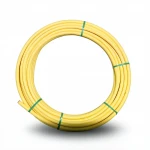 HDPE Plastic Coil Pipe  PN 4.8 Bar [PE 80] Outside Diameter 140 mm Thickness 8 mm Color Yellow | Almona Factory