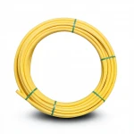HDPE Coil Pipe  Nominal Pressure 4.8 Bar [PE 80] OD 32 mm Thickness 2.3 mm Color Yellow | Almona Factory