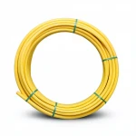 HDPE Coil Pipe  PN 4.8 Bar [PE 80] Outside Diameter 75 mm Thickness 4.3 mm Color Yellow | Almona Factory