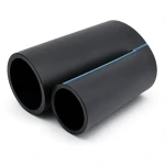 مواسير HDPE الوطني لشبكات المياه ضغط 6 بار قطر خارجي 280 مم سمك 6.9 مم لون اسود