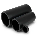 مواسير HDPE الوطني لشبكات المياه ضغط 6 بار قطر خارجي 400 مم سمك 9.8 مم لون اسود