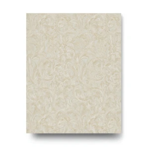 Italian Patterned Wallpaper 10m x 0.73m Light Beige, Model 56860