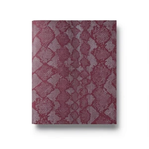 Italian Wallpaper Patterned Design Red Color, Size 10mx0.70m, Model rc17096