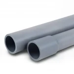 مواسير UPVC لانظمة الصرف الصحي الوطني  ضغط 6 بار  قطر خارجي 160 مم سمك 4.0 مم لون رمادي