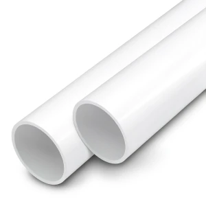 مواسير UPVC ضغط اسمي 13.8 بار مقاس 1/2 1 إنش سمك 2.3 مم لون أبيض