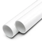 مواسير UPVC ضغط اسمي 13.8 بار مقاس 1/2 1 إنش سمك 2.3 مم لون أبيض