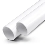 مواسير UPVC ضغط اسمي 13.8 بار مقاس 4 إنش سمك 5.4 مم لون أبيض