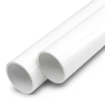 مواسير UPVC ضغط اسمي 140 بار قطر خارجي 140 مم سمك 10.3 مم أبيض