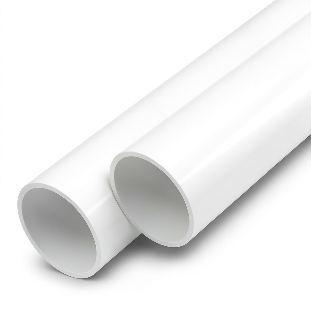 UPVC Pipes Nominal Pressure 140 Bar Outside Diameter 140 mm Thickness 10.3 mm White