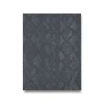 ورق جداري ايطالي تصميم نقشات مقاس 10 م×0.70 م لون رمادي داكن