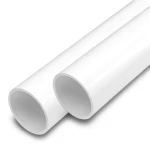 مواسير UPVC ضغط اسمي 17.2 بار مقاس 3 إنش سمك 5.2 مم لون أبيض