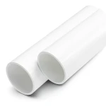 UPVC Pipes Nominal Pressure 17.2 Bar Size 1 1/4 Inch Thickness 2.5 mm White
