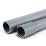 مواسير UPVC لانظمة الصرف الصحي الوطني  ضغط 12.5 بار  قطر خارجي 25 مم سمك 1.5 مم لون رمادي