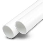 UPVC Pipes Nominal Pressure 17.2 Bar Size 1 1/2 inch Thickness 2.9 mm White