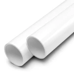 مواسير UPVC ضغط اسمي 17.2 بار مقاس 6 إنش سمك 9.9 مم لون أبيض
