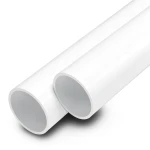 مواسير UPVC ضغط اسمي 17.2 بار مقاس 2 إنش سمك 3.6 مم لون أبيض
