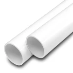 UPVC Pipes Nominal Pressure 17.2 Bar Size 3 Inch Thickness 5.2 mm White
