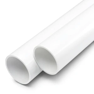 مواسير UPVC ضغط اسمي 13.8 بار مقاس 1/2 1 إنش سمك 2.3 مم لون أبيض