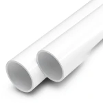 مواسير UPVC ضغط اسمي 13.8 بار مقاس 2 إنش سمك 2.9 مم لون أبيض