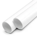 UPVC Pipes Nominal Pressure 17.2 Bar Size 6 Inch Thickness 9.9 mm White