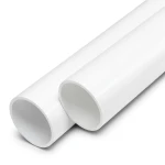 مواسير UPVC ضغط اسمي 13.8 بار مقاس 3 إنش سمك 4.2 مم لون أبيض