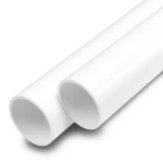 مواسير UPVC ضغط اسمي 13.8 بار مقاس 6 إنش سمك 8 مم لون أبيض
