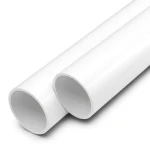 أنابيب UPVC ضغط اسمي 21.7 بار مقاس 3/4 إنش سمك 2 مم لون أبيض