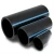 أنابيب HDPE الوطني ضغط 8 بار قطر خارجي 225 مم سمك 6.9 مم لون أسود - Image 1