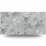 Italian wall covering, gray color, length 10 m, width 0.53 m, model 63051