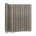 Italian wallpaper striped design 10m x 1.06m, dark beige, model 44427