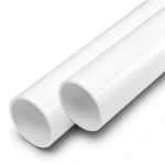 مواسير UPVC ضغط اسمي 140 بار قطر خارجي 140 مم سمك 10.3 مم أبيض